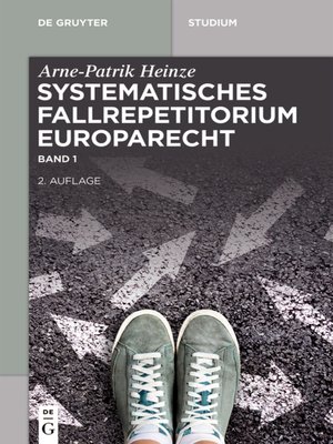 cover image of Systematisches Fallrepetitorium Europarecht